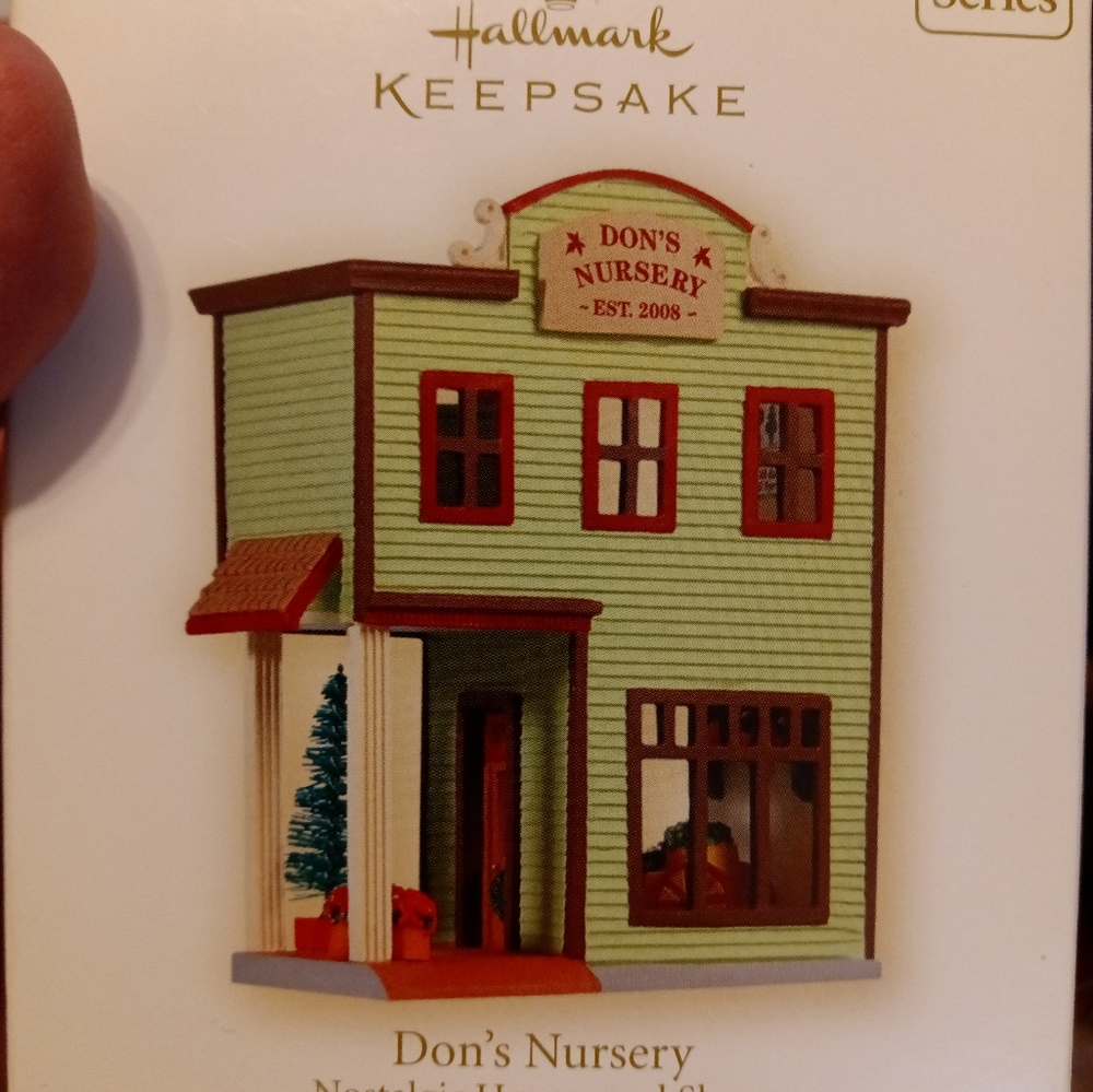 Hallmark Set of 2 Holiday Collectors  Ornaments- Gardner Lovers